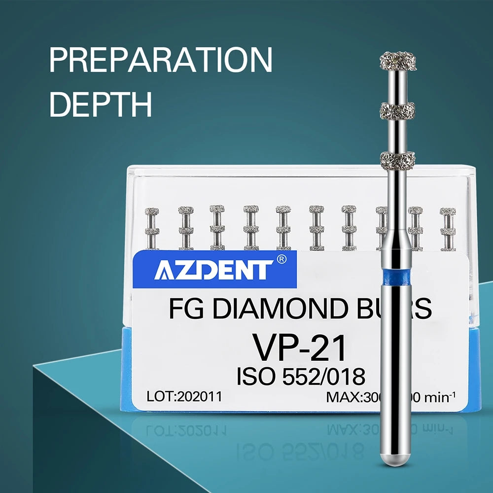 Fraise de contrôle des préparations à minima
