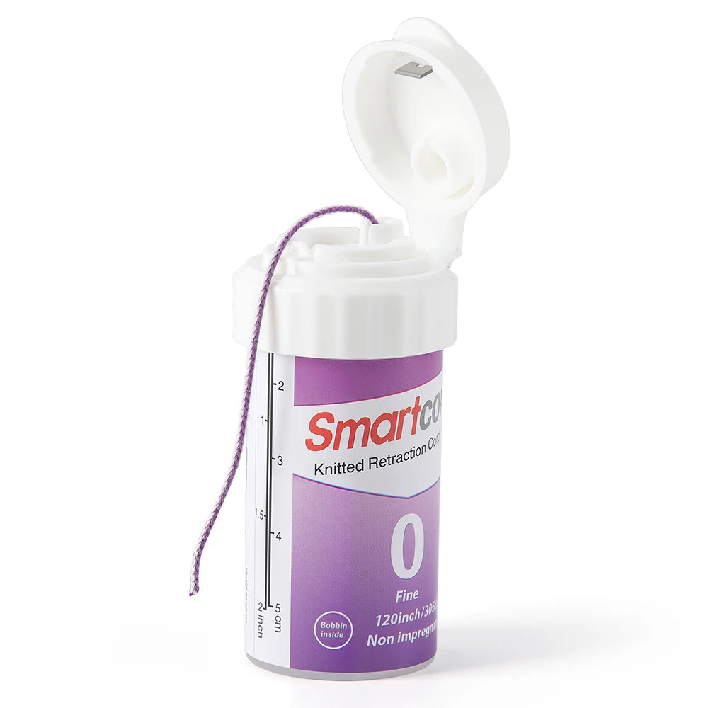 Fil de rétraction gingival taille #0/00/000/1/2. Boite de 3.05m