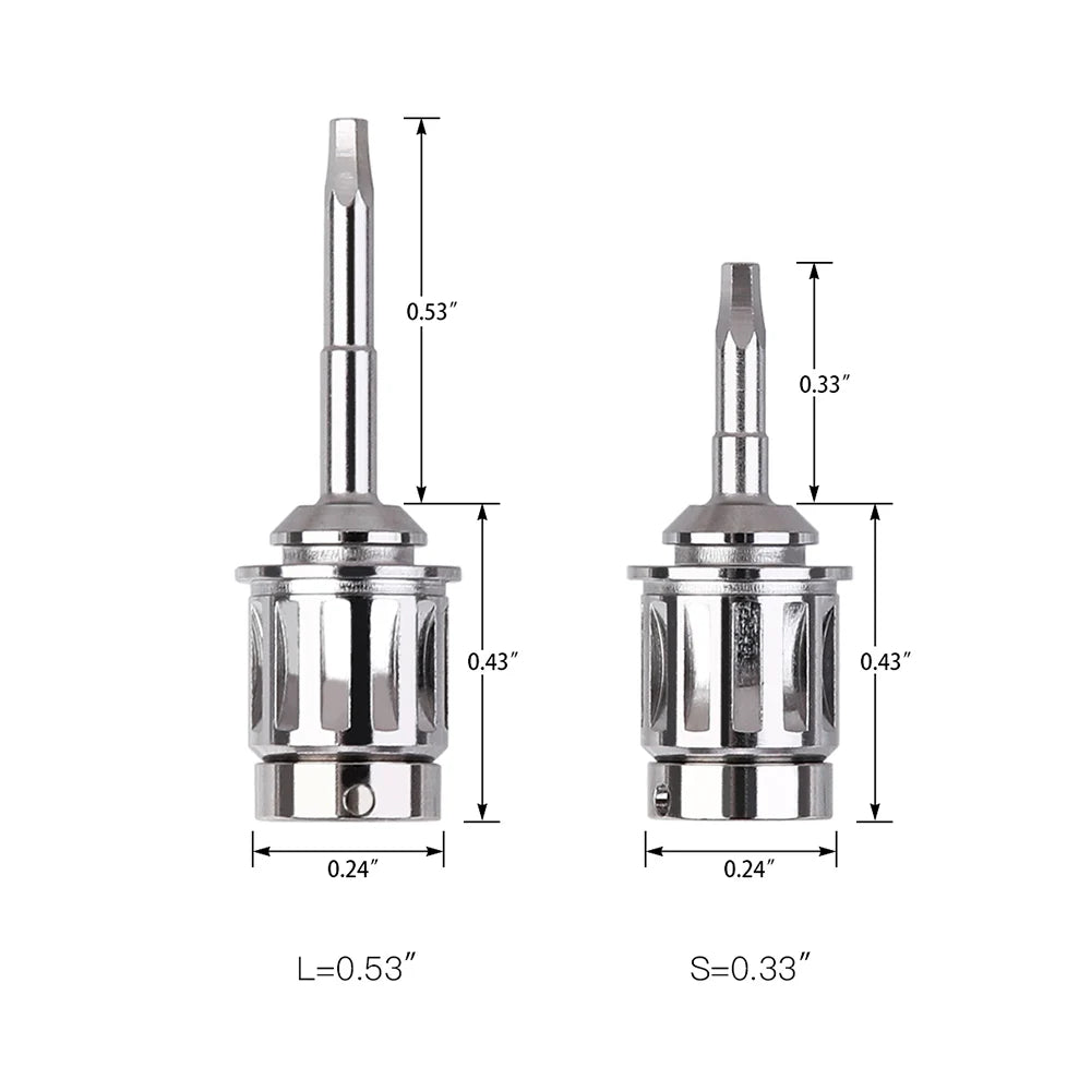 AZDENT Lot de 2 Tournevis implantaire