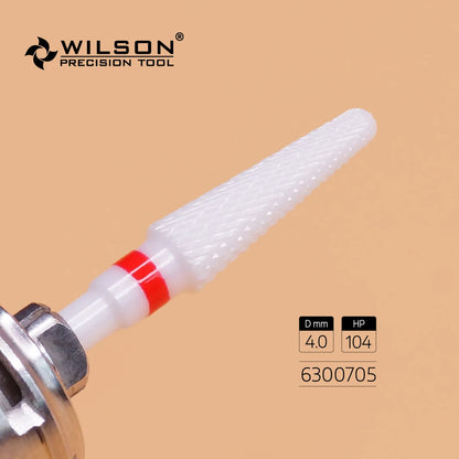 Fraise de laboratoire en zircone blanche