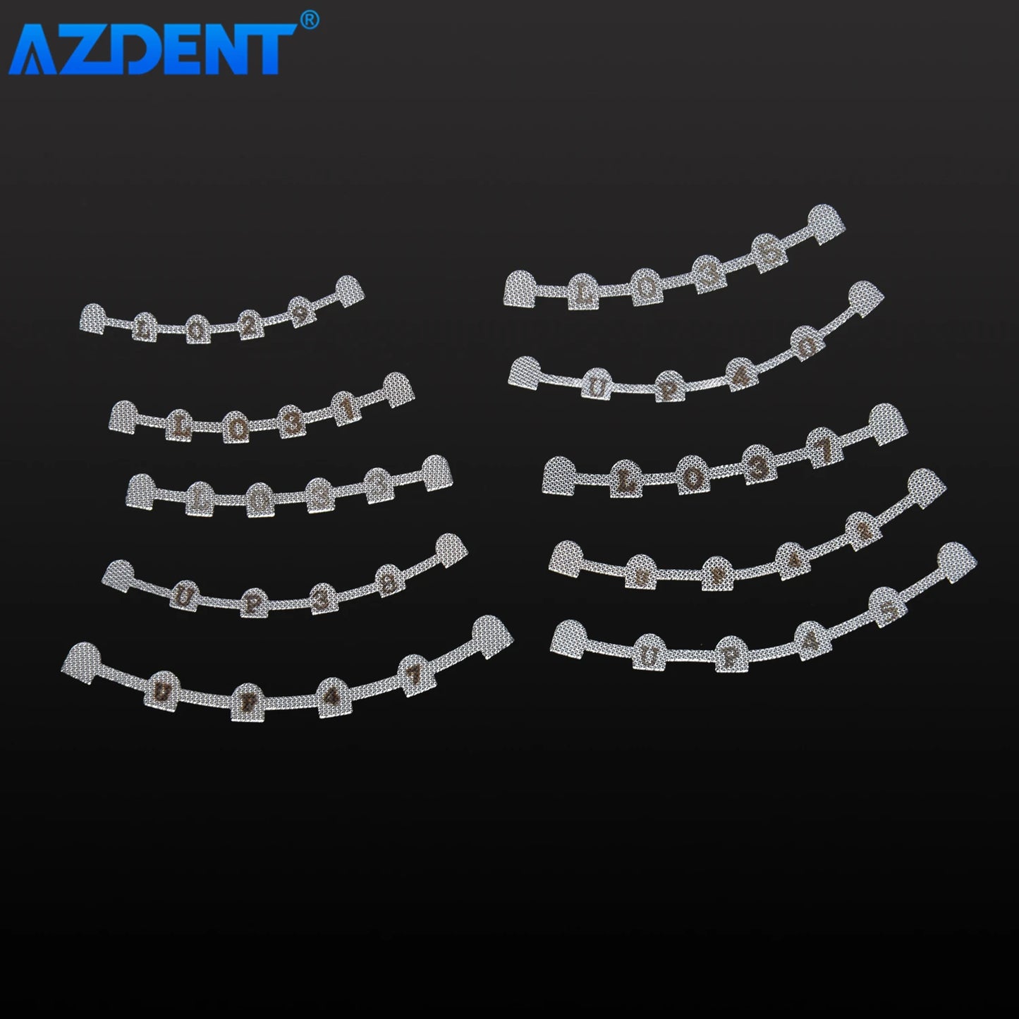 Contention palatine ou linguale orthodontique 10 Pcs/sachet