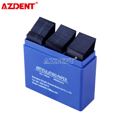 AZDENT Papier bleu d'articulation 300pcs/Boîte 55*18mm