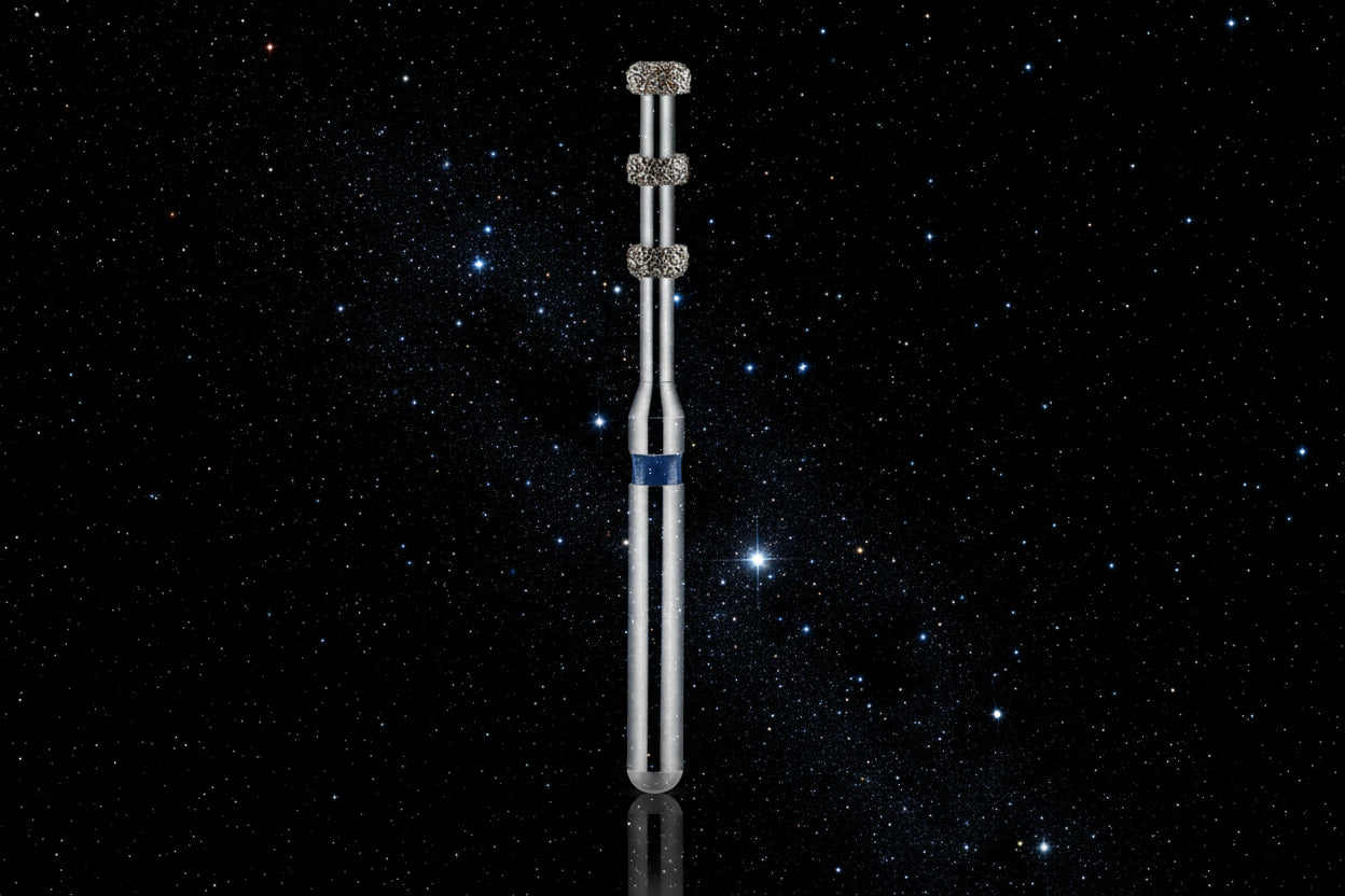 Fraise de contrôle des préparations à minima