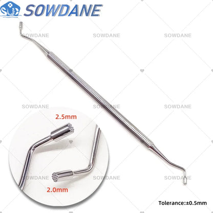 SOWDANE Fouloir osseux double tête :