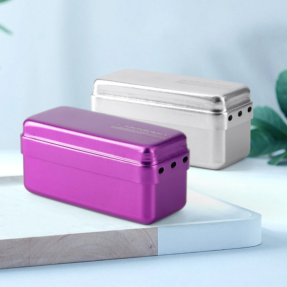 Boite de stérilisation en aluminium de  72 trous