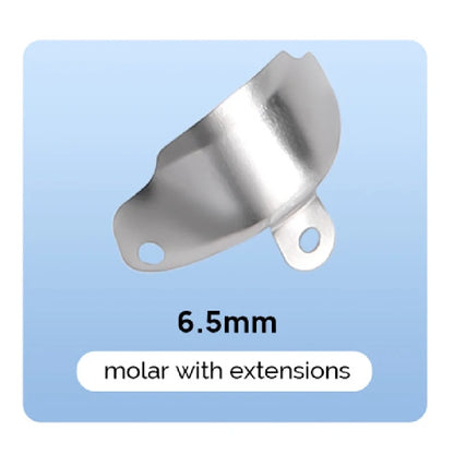 AZDENT Matrices sectorielles 3.5/4.5/5.5/6.5mm. 50 Pcs/boîte