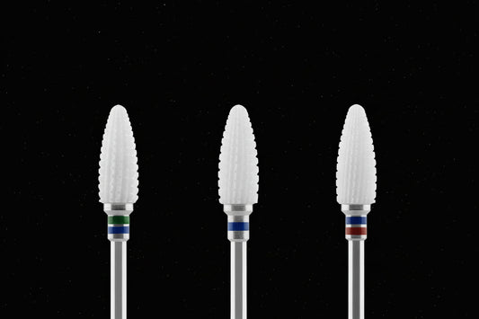 Fraise en zircone blanche pour pièce à main