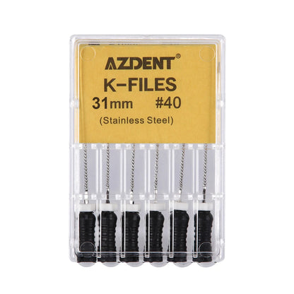 Limes endodontiques type K manuelles