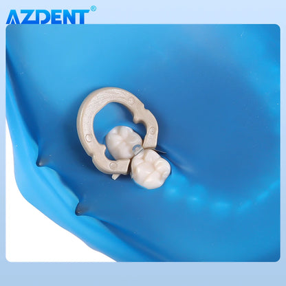 AZDENT Matrices sectorielles 3.5/4.5/5.5/6.5mm. 50 Pcs/boîte