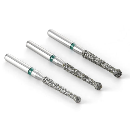 Fraises endodontiques diamantées d'ouverture et de travail de la chambre pulpaire. Tarif de gros . 50 PCS/ boîte