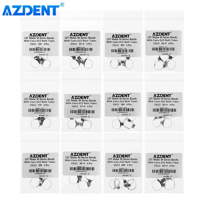 Bague orthodontique pour les premières molaires 20bagues/lot.