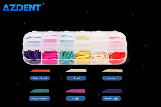 AZDENT Coin de bois 300 Pcs/boîte