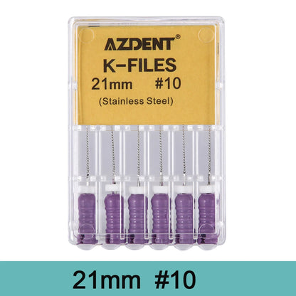 Limes endodontiques type K manuelles