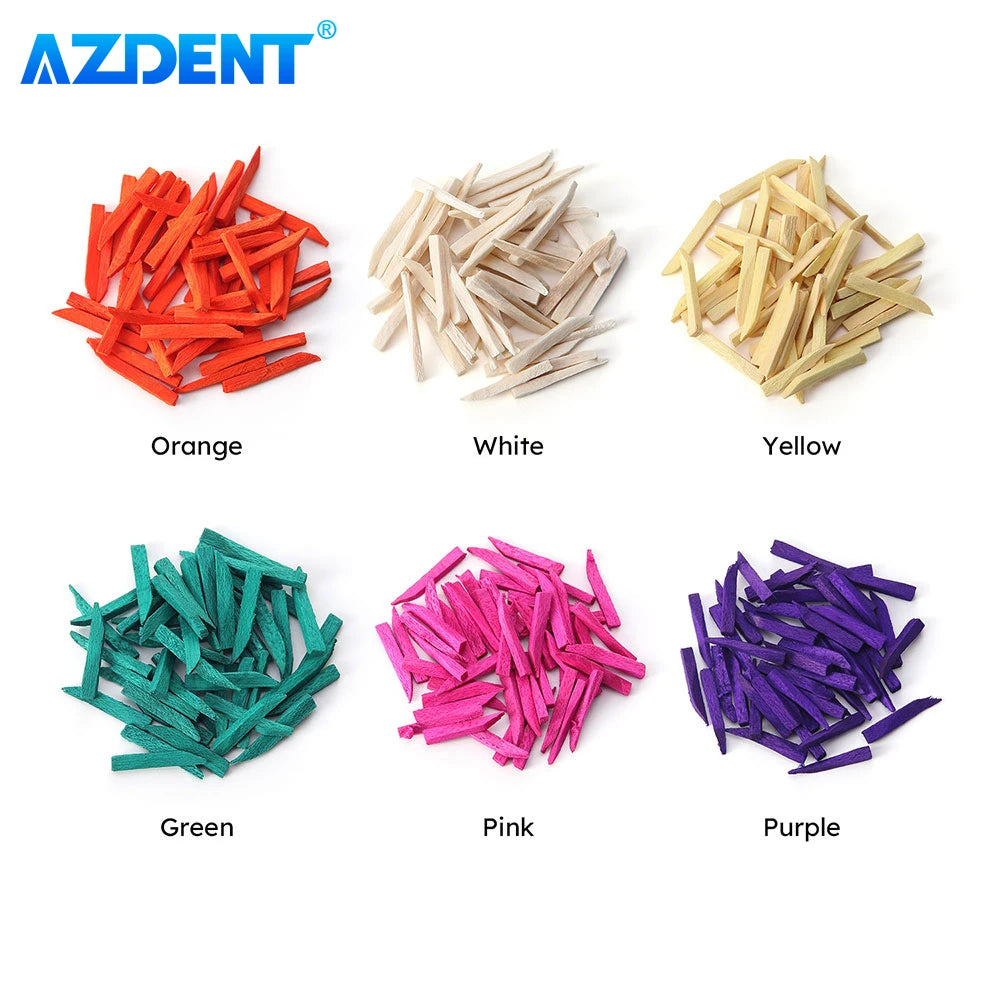 AZDENT Coin de bois 300 Pcs/boîte