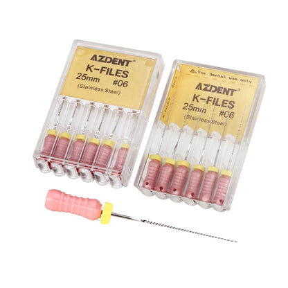Limes endodontiques type K manuelles