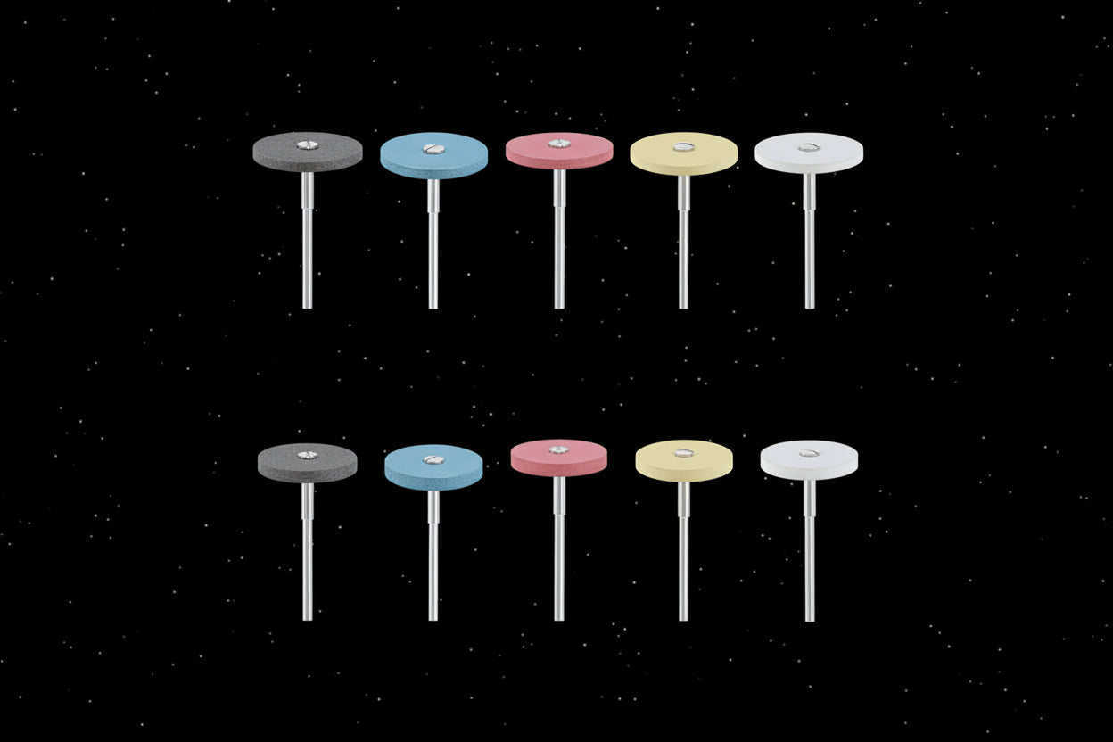 Disque de polissage de céramique dentaire