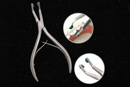 Pince pour dépose de couronne provisoire