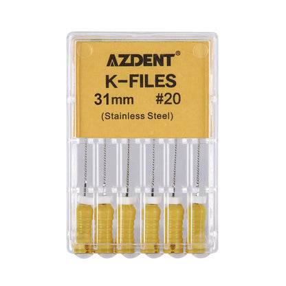 Limes endodontiques type K manuelles