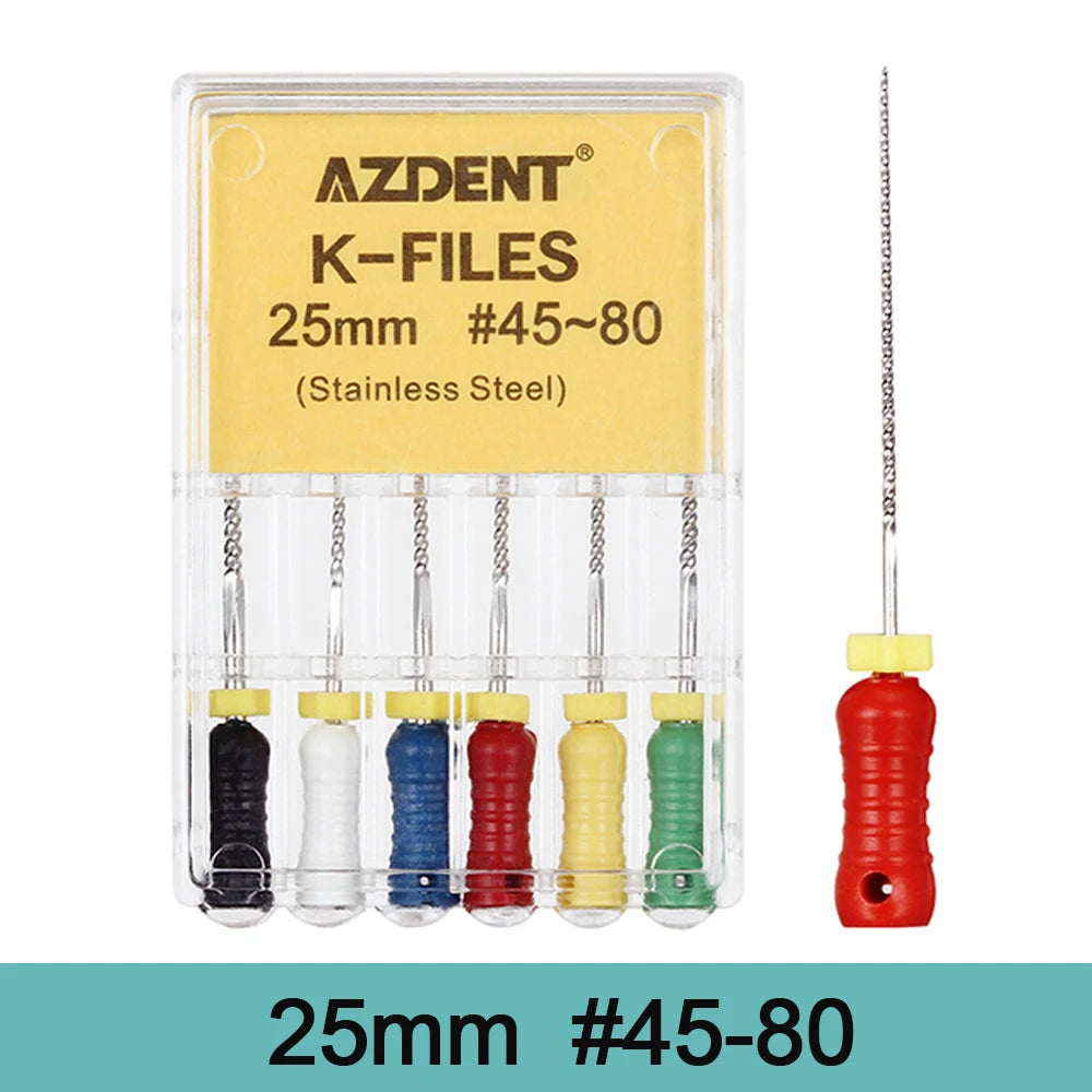 Limes endodontiques type K manuelles
