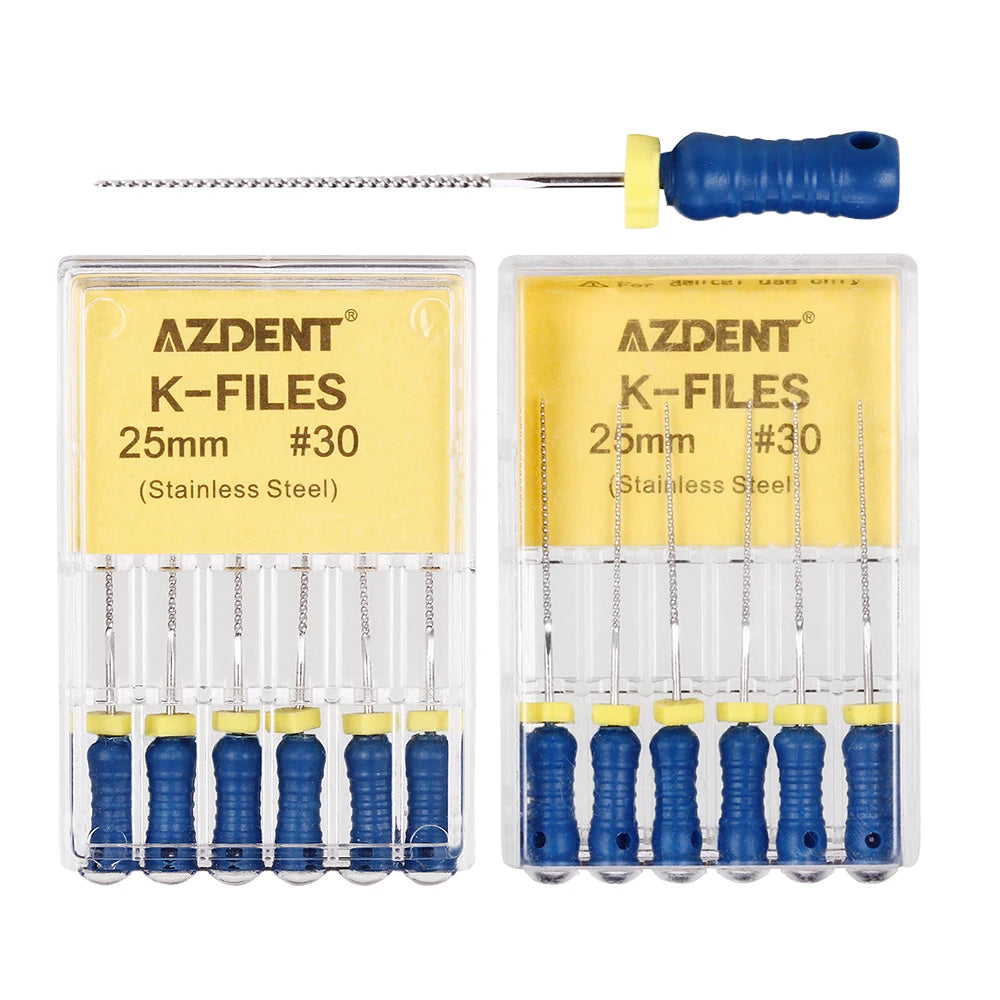 Limes endodontiques type K manuelles