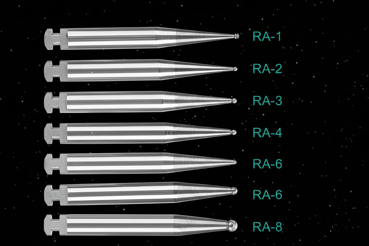 Fraises boules en carbure de tungstène 5 Pcs/boîte