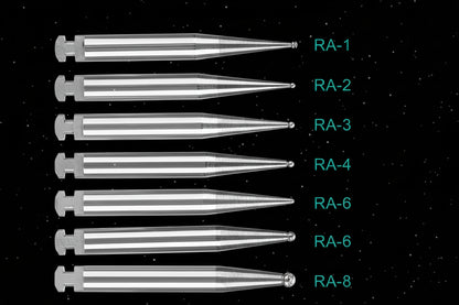 Fraises boules en carbure de tungstène 5 Pcs/boîte