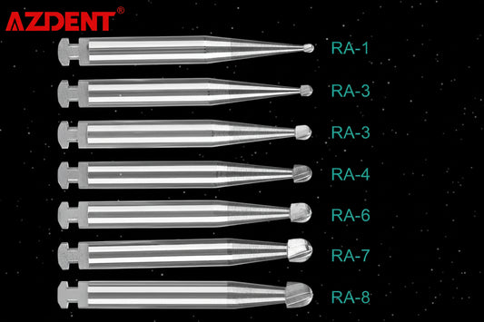 AZDENT Fraise boules en carbure de tungstène 5 Pcs/boîte