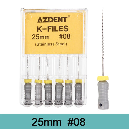 Limes endodontiques type K manuelles