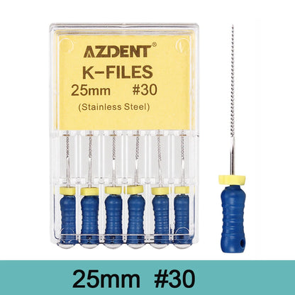 Limes endodontiques type K manuelles
