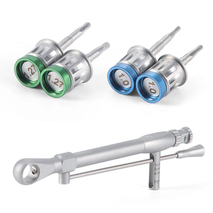 AZDENT Coffret clé dynamométrique et 16 tournevis compatibilité universelle