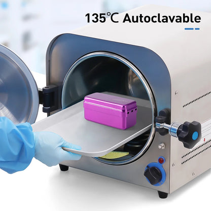 Boite de stérilisation en aluminium de  72 trous