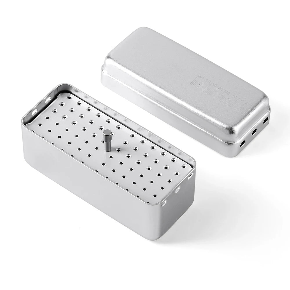 Boite de stérilisation en aluminium de  72 trous