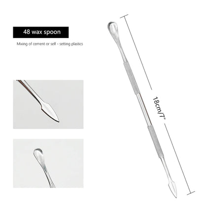 Instrument de travail de la cire, wax-up