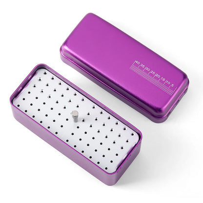 Boite de stérilisation en aluminium de  72 trous