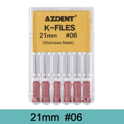 Limes endodontiques type K manuelles