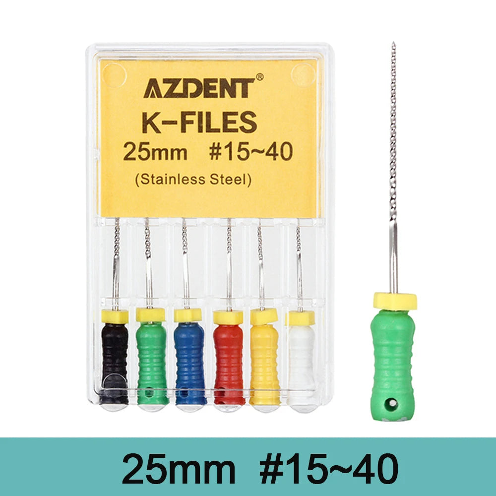 Limes endodontiques type K manuelles