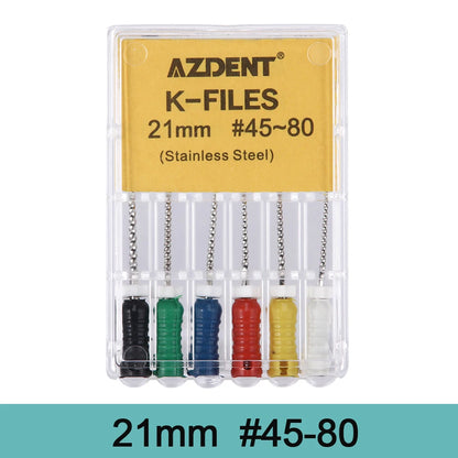 Limes endodontiques type K manuelles
