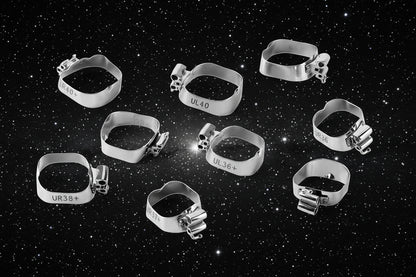 Bague orthodontique pour les premières molaires 20bagues/lot.