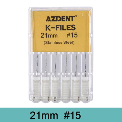 Limes endodontiques type K manuelles