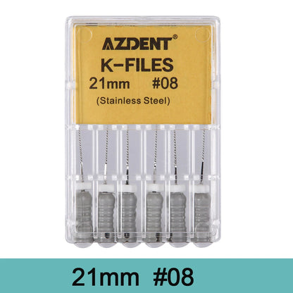 Limes endodontiques type K manuelles