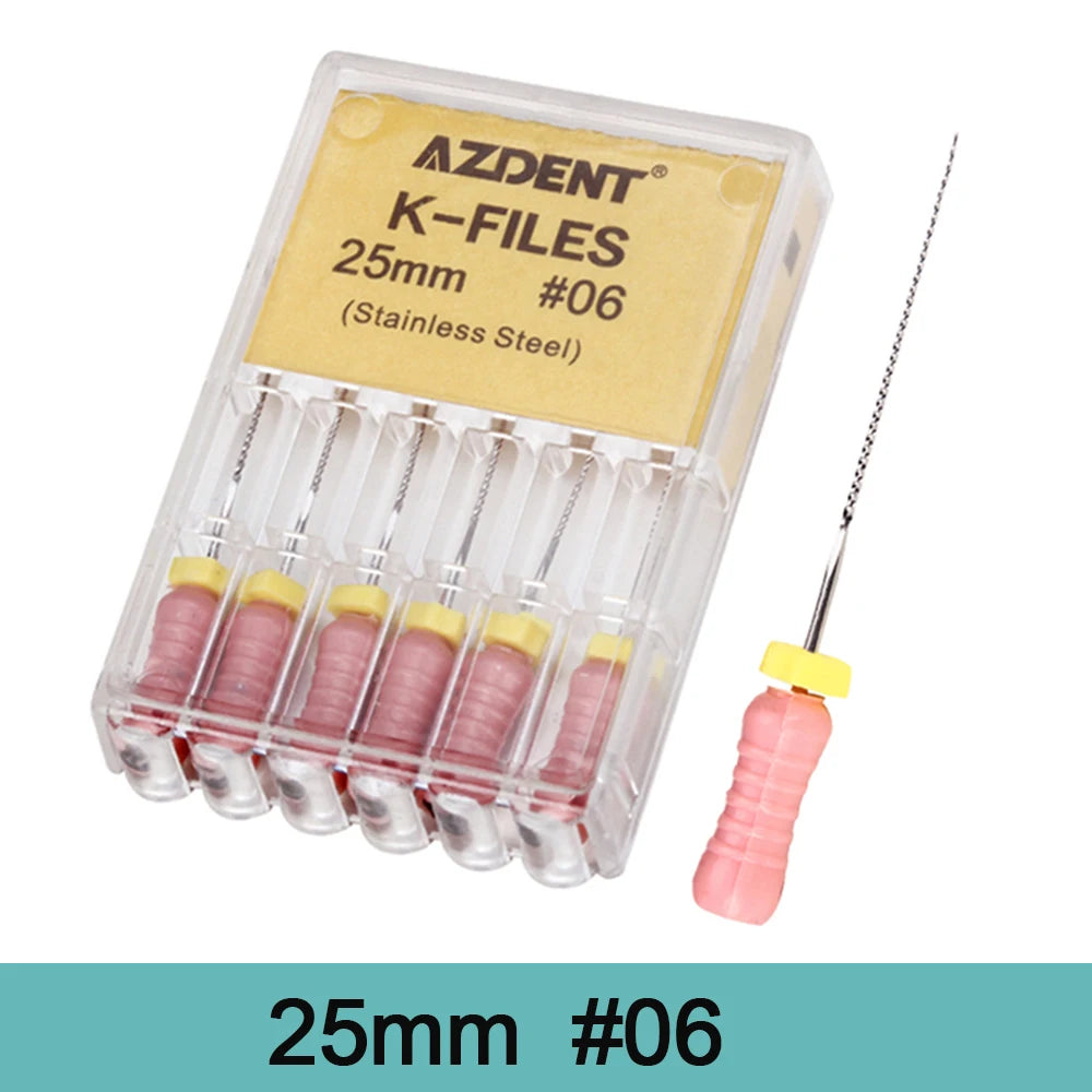 Limes endodontiques type K manuelles