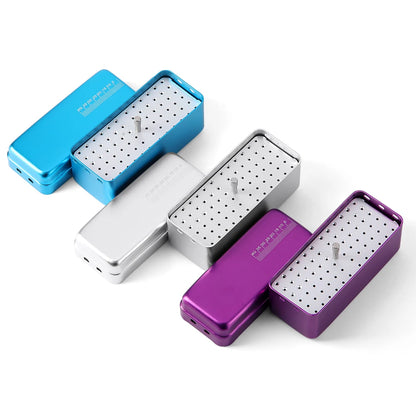 Boite de stérilisation en aluminium de  72 trous