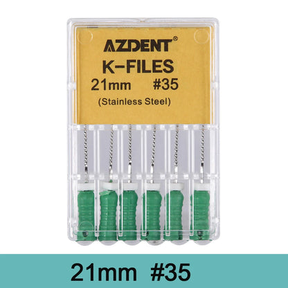 Limes endodontiques type K manuelles