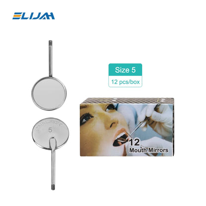 Miroirs dentaires 12 Pcs/boîte