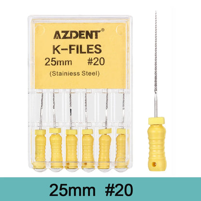 Limes endodontiques type K manuelles