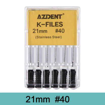 Limes endodontiques type K manuelles