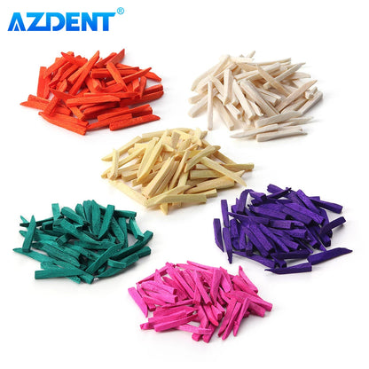 AZDENT Coin de bois 300 Pcs/boîte