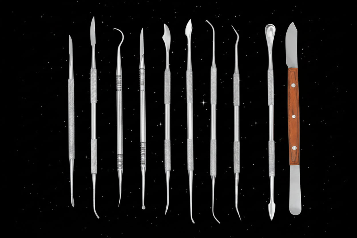 Instrument de travail de la cire, wax-up