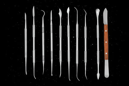 Instrument de travail de la cire, wax-up