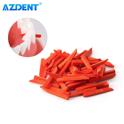 AZDENT Coin de bois 300 Pcs/boîte